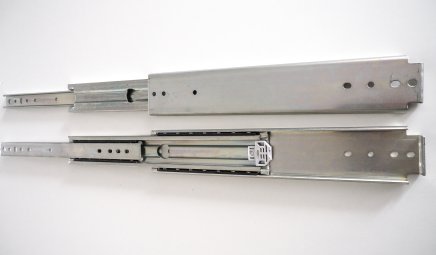 A pair of telescopic slides with a load capacity of 90 kg (3 models) - 1
