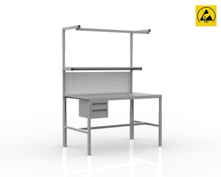 Height adjustable ESD table SPEXESD - 1