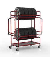 Mobile tire rack 24082636 - 2
