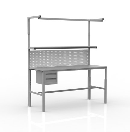 Height adjustable ESD table SPEXESD - 1