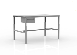 Height adjustable table SP with a depth of 700 mm (3 models)