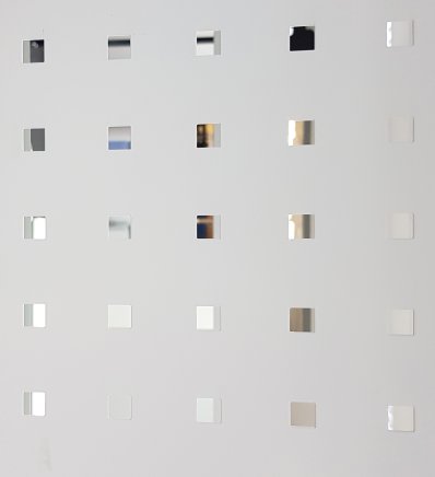 ESD grey perforated panel - 1