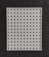 ESD perforated panel with mounting holes - 2