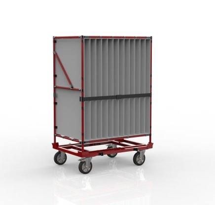 Work cart for material transport 24102401 - 2