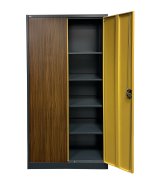Sheet metal shelf cabinet with inserted door C01 - 2
