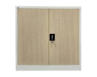 Sheet metal shelf cabinet with inserted door C01B - 1