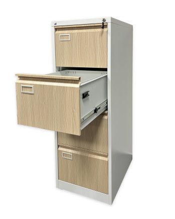 Four-drawer filing cabinet V04 for A4 format - 2