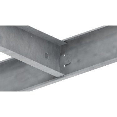 Kovona Screwless rack 150 kg with laminate shelves type N285Z0 galvanized - 3