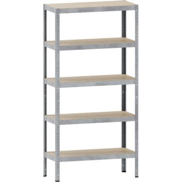 Kovona Screwless rack 150 kg with laminate shelves type N285P0 - 4