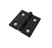 Steel hinge for 40 x 40 profile