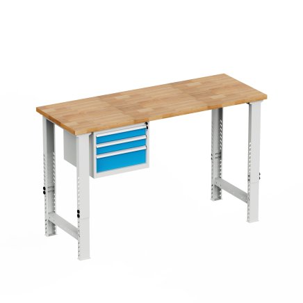 Workshop height-adjustable workbench EN_02_1213 - 1