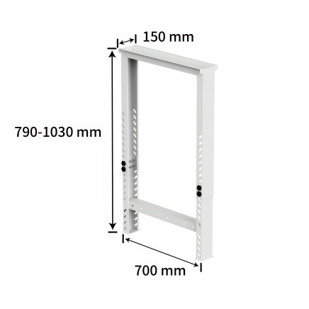Workshop height-adjustable workbench EN_02_1213 - 2