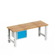 Workshop height-adjustable workbench EN_02_201D - 2
