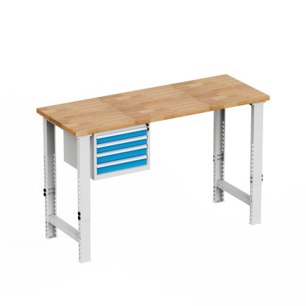 Workshop height-adjustable workbench EN_02_2014 - 1