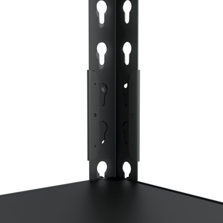 Full metal screwless shelf rack REG_8050183_B - 4