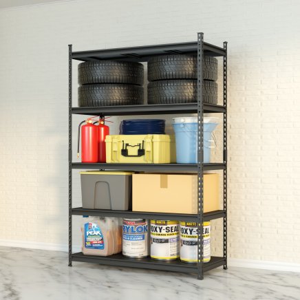 Full metal screwless shelf rack REG_12060183_B - 3