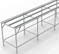 Conveyor with roller tracks (various variants) - 1