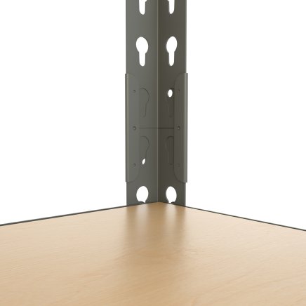 Metal screwless shelf rack REGM_8040183_G - 3