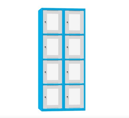 Box charging cabinet with glass doors BNS-2 - 1