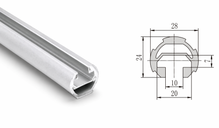 Aluminum tube ATP-1270_H - 1