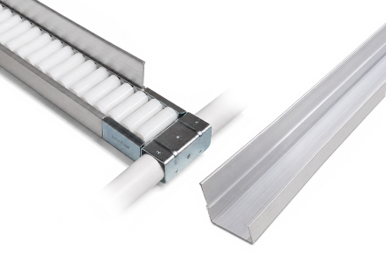 Aluminium Guide Rail for 60 mm Roller Track PA-613B - 1