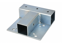 Center Mounting Bracket for Plate-Mount Casters SJ-3-45×45_SV