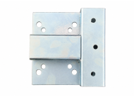 Center Mounting Bracket for Plate-Mount Casters SJ-3-45×45_SV - 2