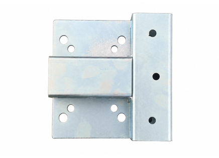Center Mounting Bracket for Plate-Mount Casters SJ-3-45×45_SV - 2