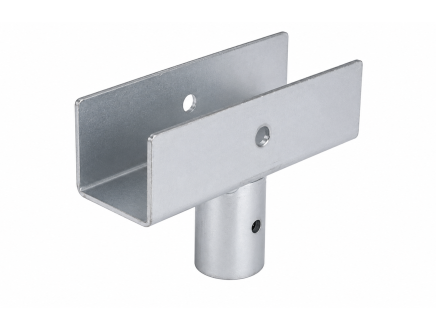 Adapter for Round Tube Profile SJ-010-45×45_SV - 3