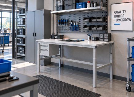 Height-Adjustable Table Enprag SP, 1500 × 700 mm - 2