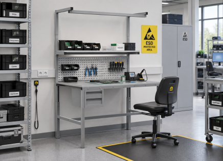 Height-Adjustable Table Enprag SPEXESD127, 700 mm Deep (4 Models) - 2