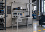 Antistatic Table Enprag SPEXESD, 900 mm Deep (4 Models) - 2