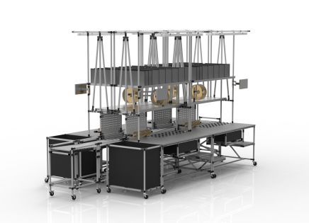 Packing and completion line with conveyor - 1