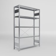 Basic Shelf Unit 438352 Clip S3, galvanized, depth 400 mm