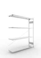 Add‑on Shelf Unit 323979 Clip S3, galvanized, depth 400 mm