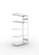 Add‑on Shelf Unit 223972 Clip S3, galvanized, depth 500 mm