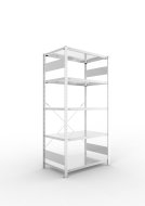 Basic Shelf Unit Clip S3, galvanized, depth 600 mm (6 models)