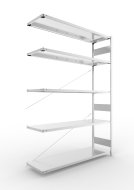 Add‑on Shelf Unit 324105 Clip S3, galvanized, depth 500 mm