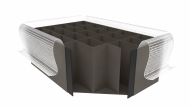 Custom self-supporting textile insert
