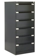 A5 metal card filing cabinet Bisley BCF96