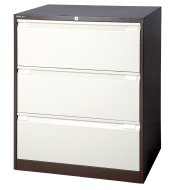 Bisley DF3 double-row metal filing cabinet - 1