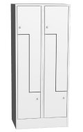Metal wardrobe SZS 42A - 1