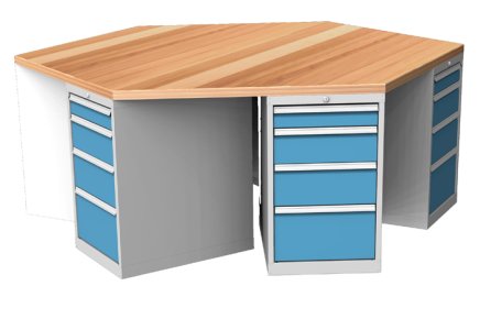 School workbenchs, set SKS 1 - 1