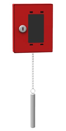 Lockable emergency box NSC 02A - 1