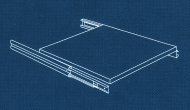 Pull-out shelf CombiSec 110 - 300
