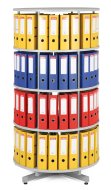 Revolving filing cabinets - 4 floors - 1