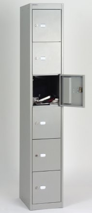 Metal wardrobe Bisley CLK 126 - 1