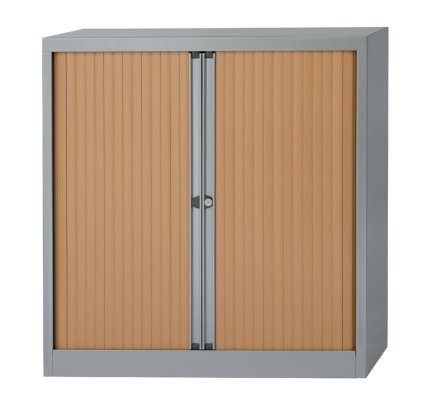 Bisley ET410/10/2S roller shutter cabinet - 1
