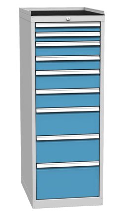 Drawer workshop cabinet DPO 04B - 1