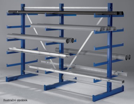 Double-sided console rack (4 models) - 2